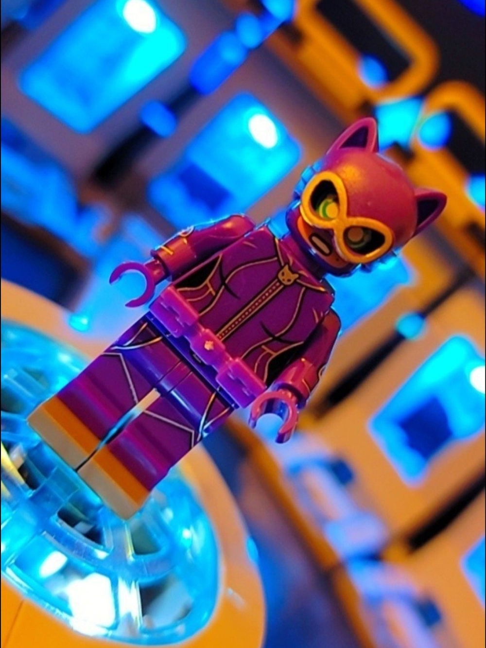Batman Catwoman Minifigure Lego Compatible - Picture 4 of 9